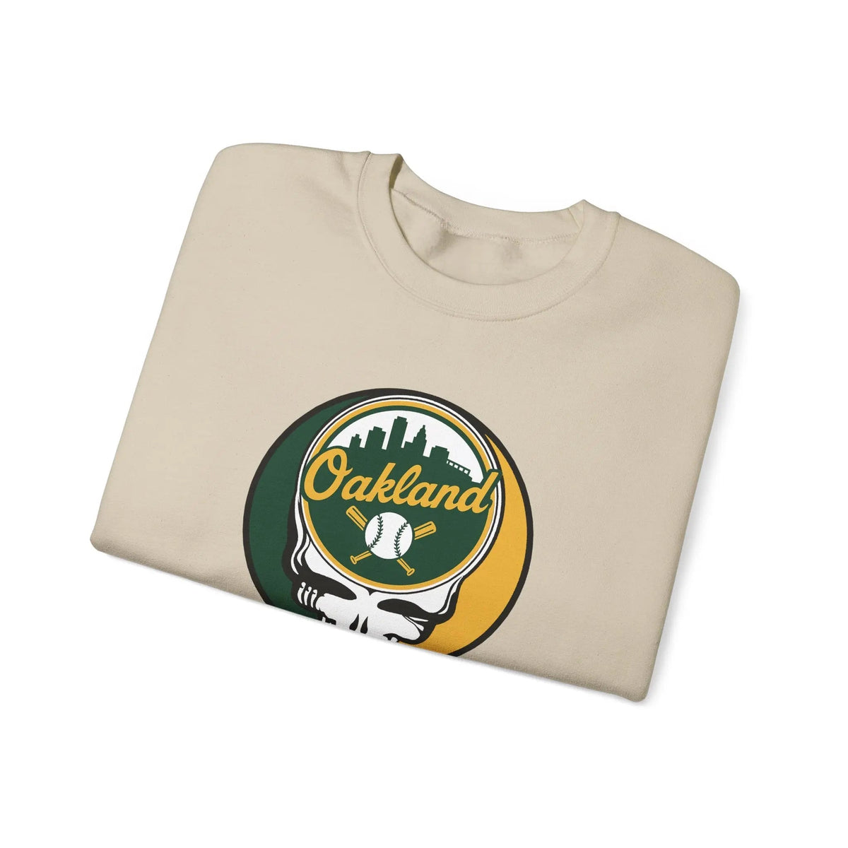 Oakland Baseball Original StealieCrewneck Sweatshirt