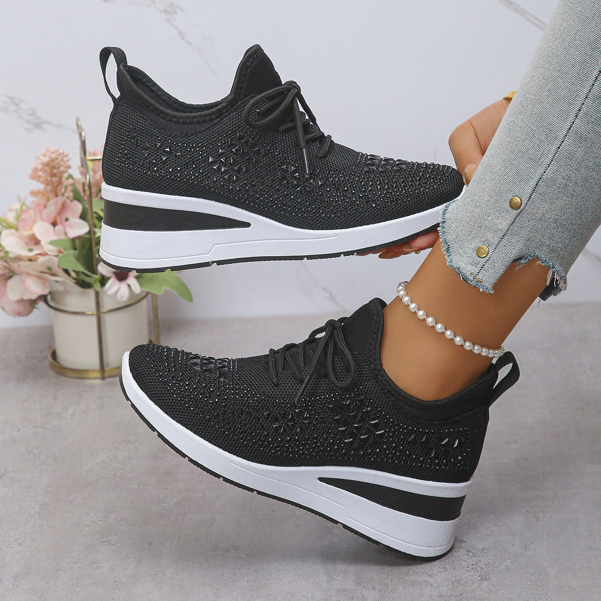 Breathable Mesh Casual Lightweight Sneakers