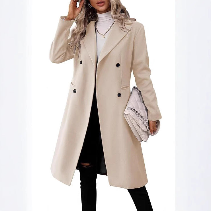 Winter Long Woolen Coat