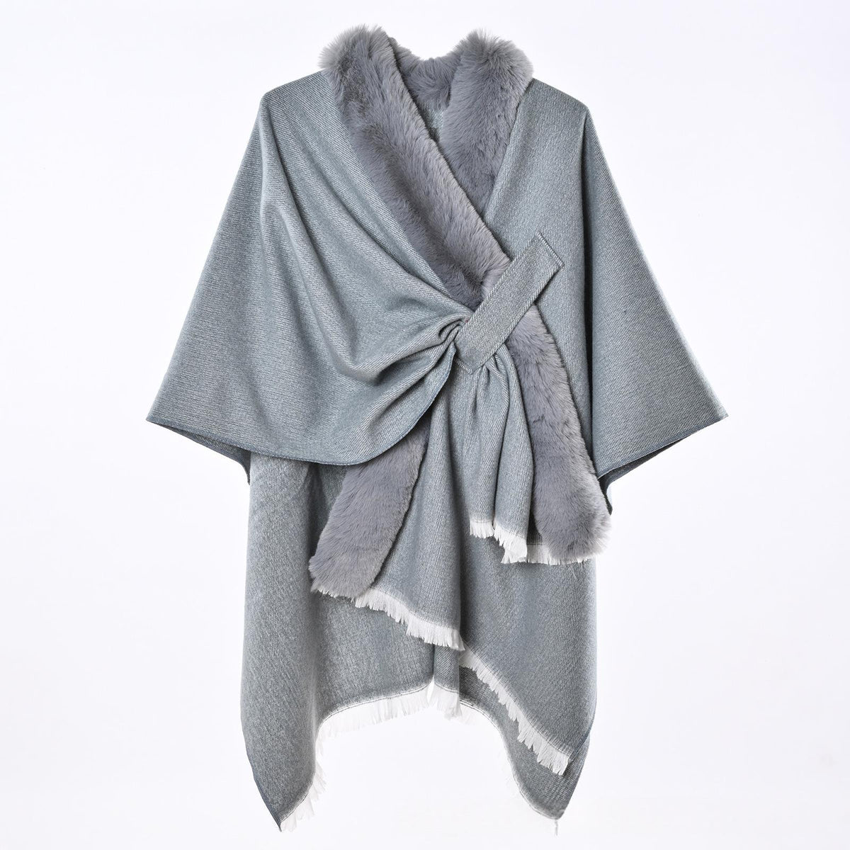 Warm And Warm Straps Shawl And Cloak