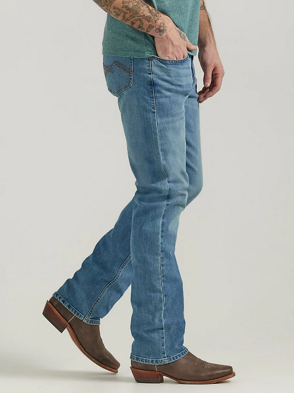 Wrangler - Men's Western 20X Slim Sraight Jeans - 112330346