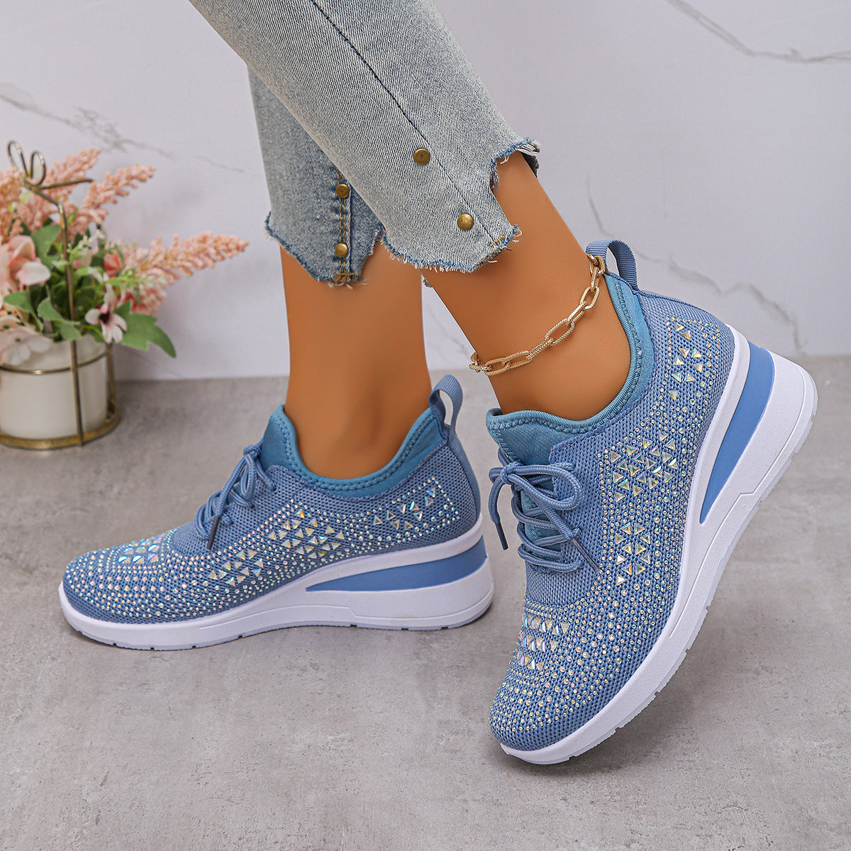 Breathable Mesh Casual Lightweight Sneakers