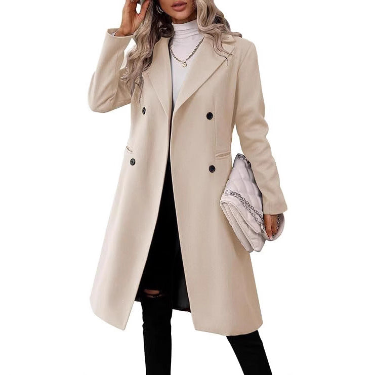 Winter Long Woolen Coat