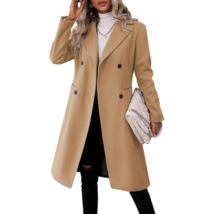 Winter Long Woolen Coat