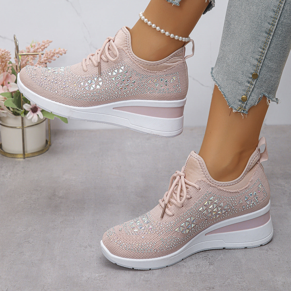Breathable Mesh Casual Lightweight Sneakers