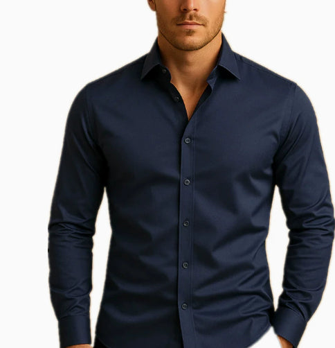 Men's Shirt Business Button Down Shirt