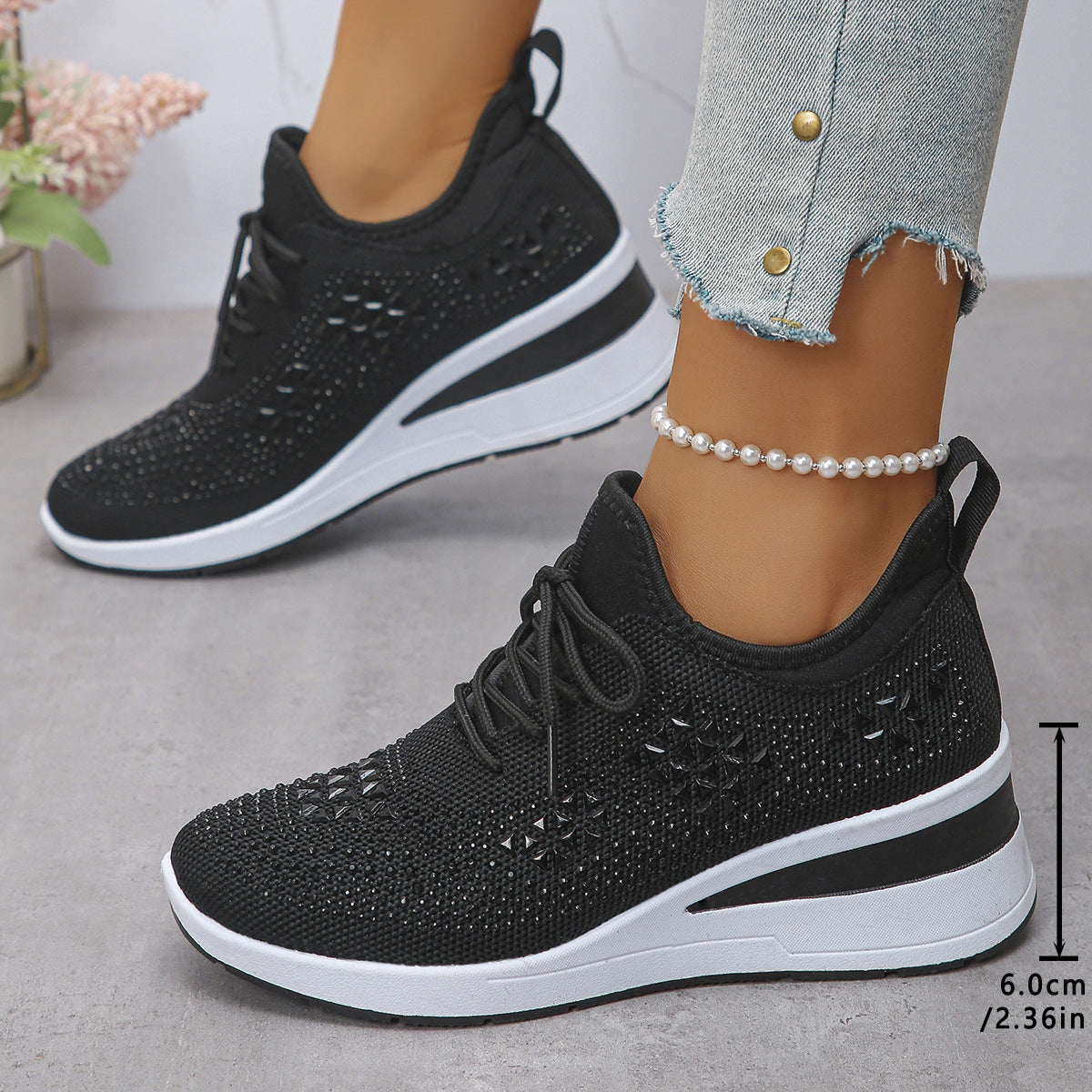 Breathable Mesh Casual Lightweight Sneakers