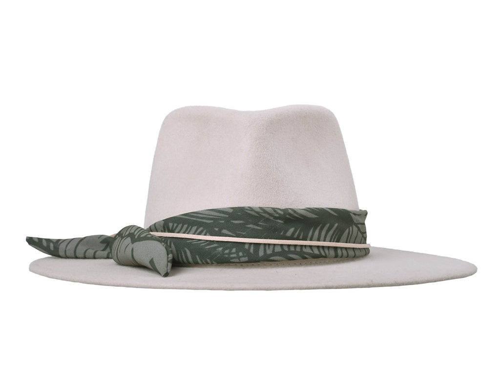 Wool Felt Hat Rain Forest