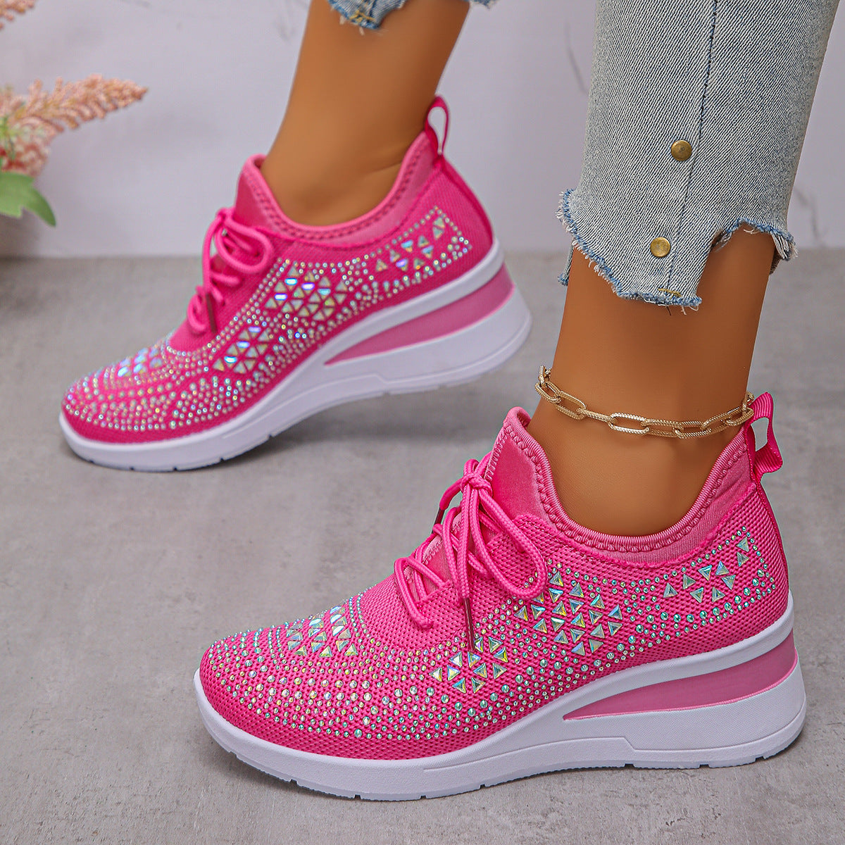 Breathable Mesh Casual Lightweight Sneakers