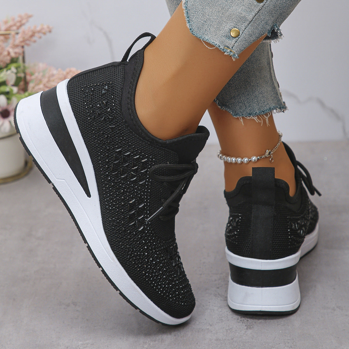 Breathable Mesh Casual Lightweight Sneakers