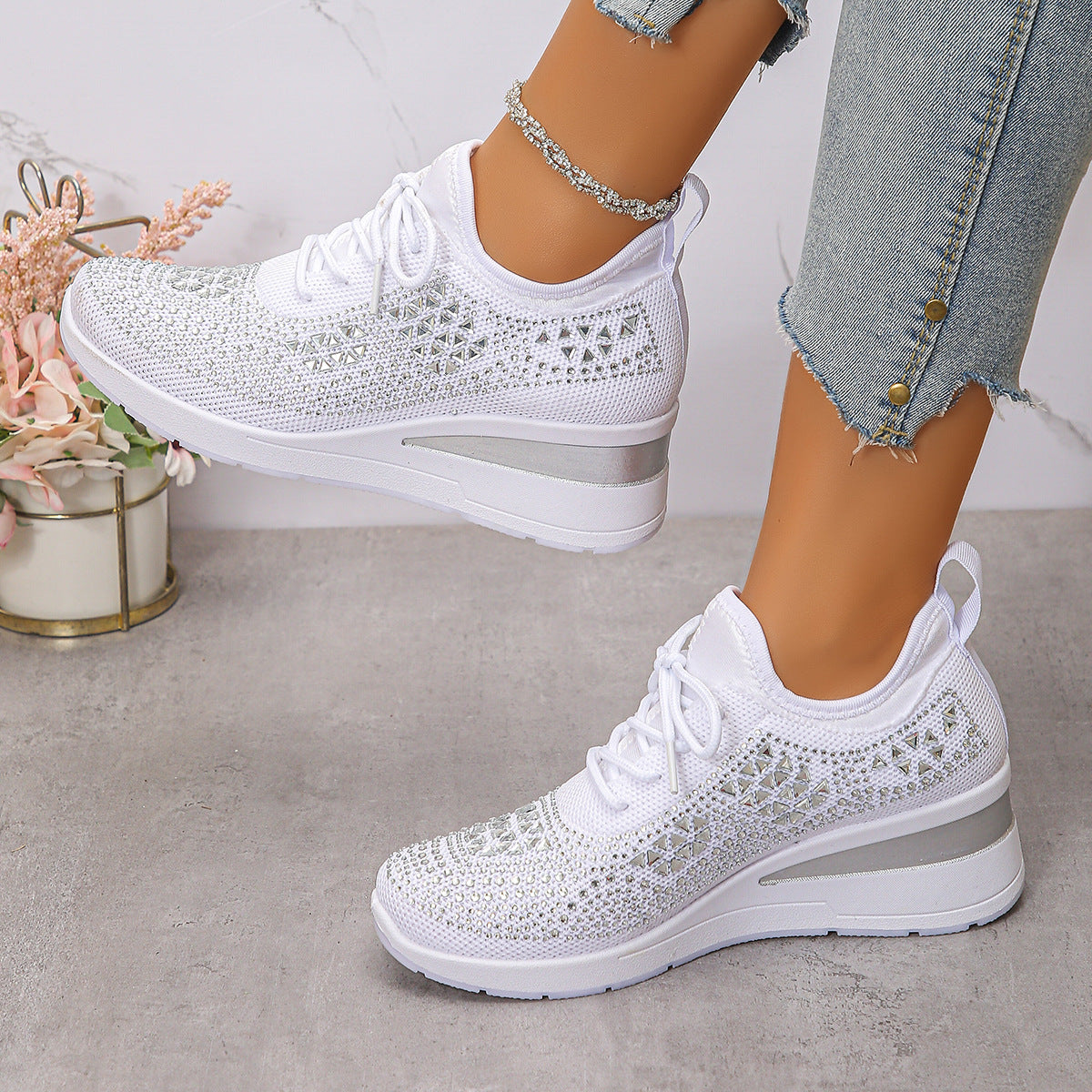 Breathable Mesh Casual Lightweight Sneakers