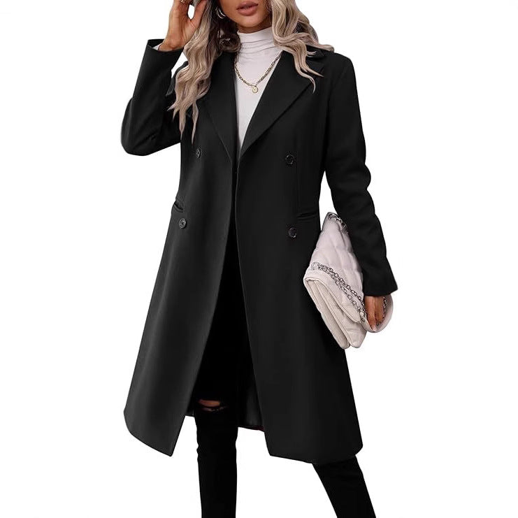 Winter Long Woolen Coat