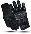 Premium Motorcycle Black Gloves – Superior Comfort, Grip & Knuckle Protection